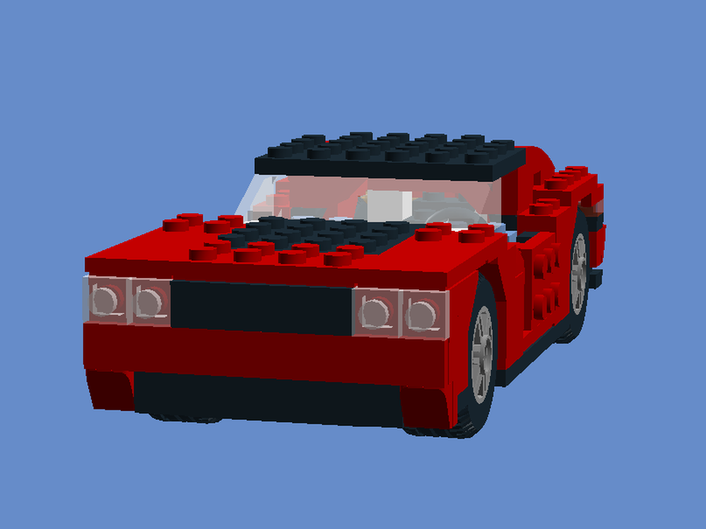 LEGO MOC 5867 Dodge Challenger by ARJBros | Rebrickable - Build with LEGO