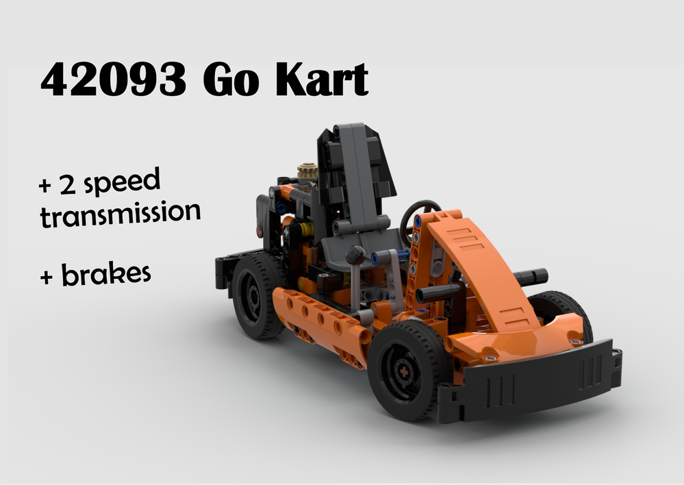 LEGO MOC 42093 Go Kart by Andy-C Rebrickable - Build with LEGO