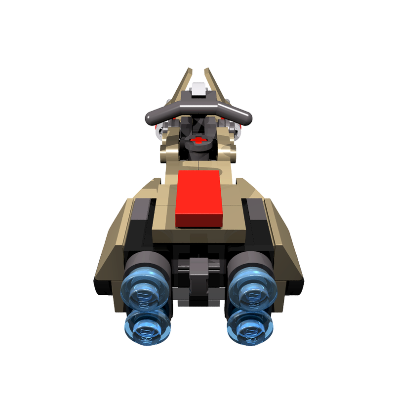 LEGO MOC-72518 75215 Speederbike by Berth | Rebrickable - Build with LEGO