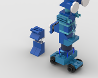 Skateboard Jetpack Robot