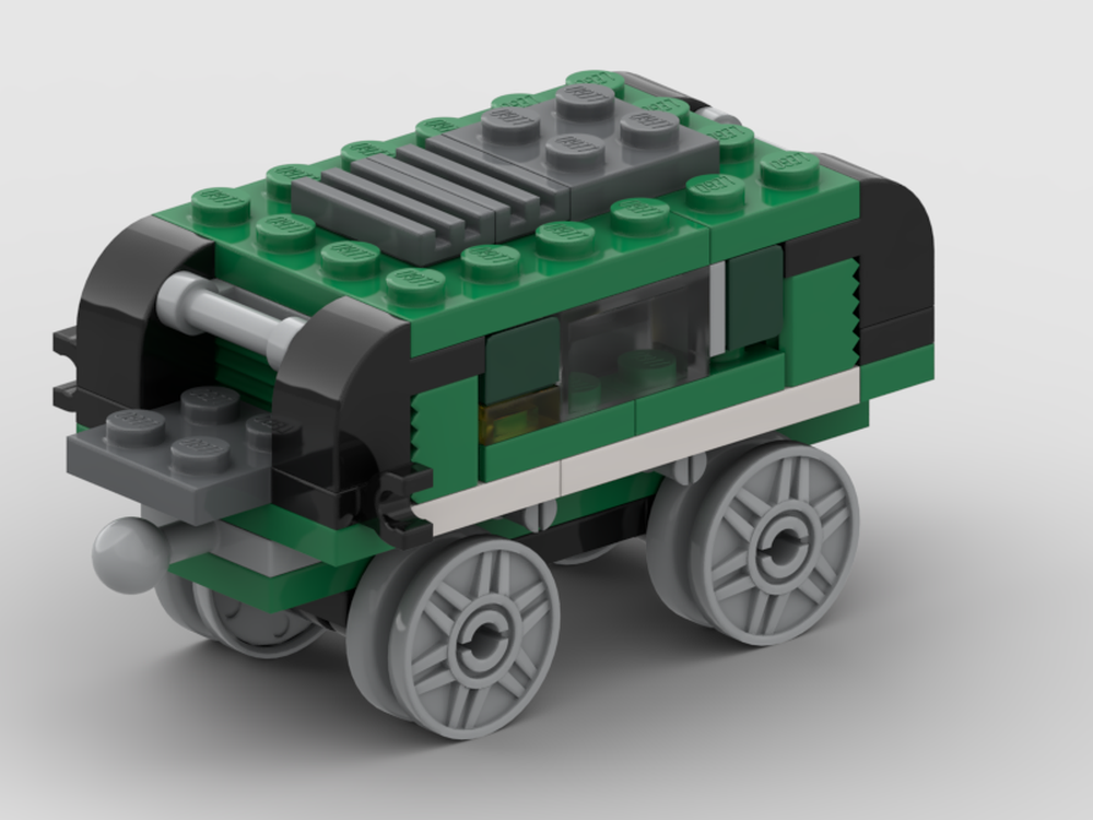 Sentimental solidaritet vej LEGO MOC Mini Passenger Car - 4837 by kjbrick | Rebrickable - Build with  LEGO
