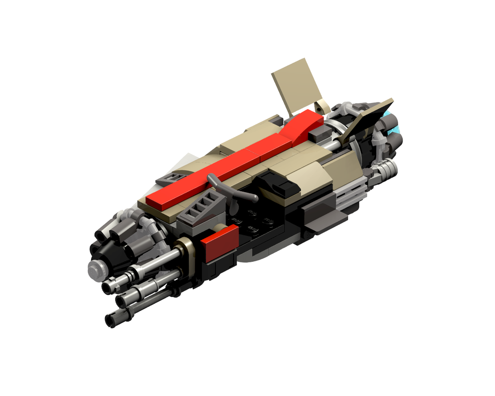 LEGO MOC 75215 Thruster Bike by Berth | Rebrickable - Build with LEGO