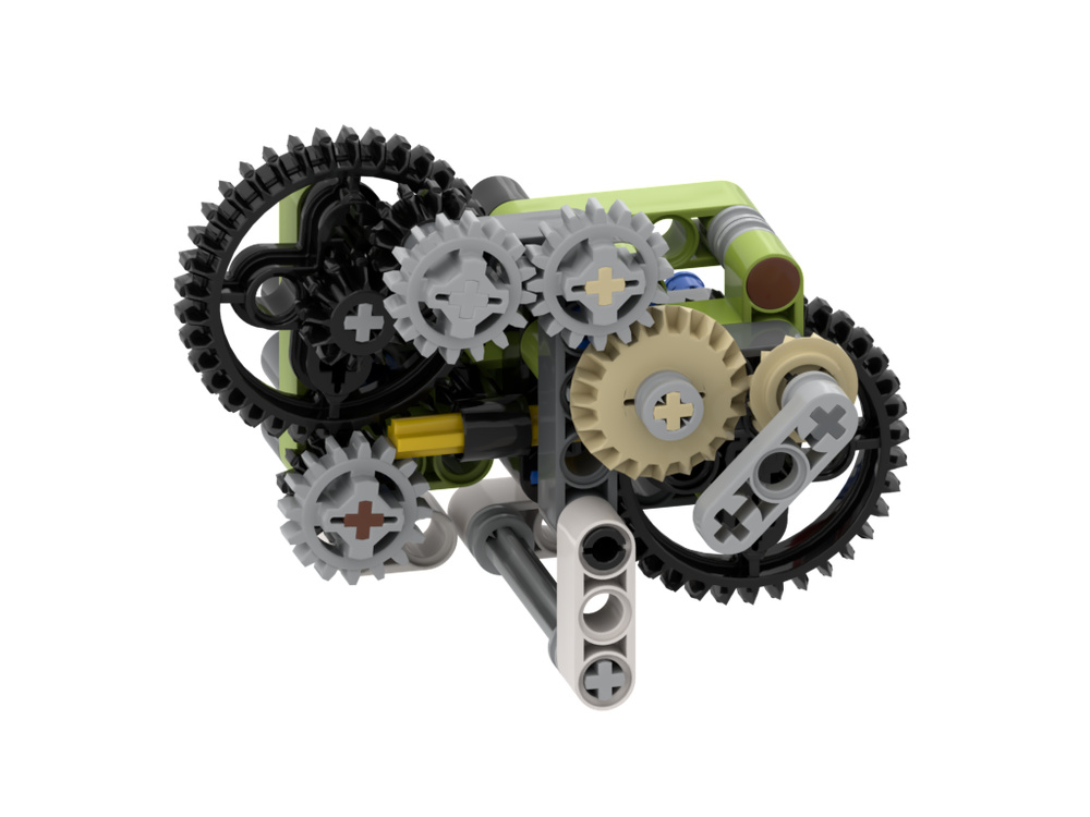 LEGO MOC 42102 Clockworked by zeniko | Rebrickable - Build with LEGO