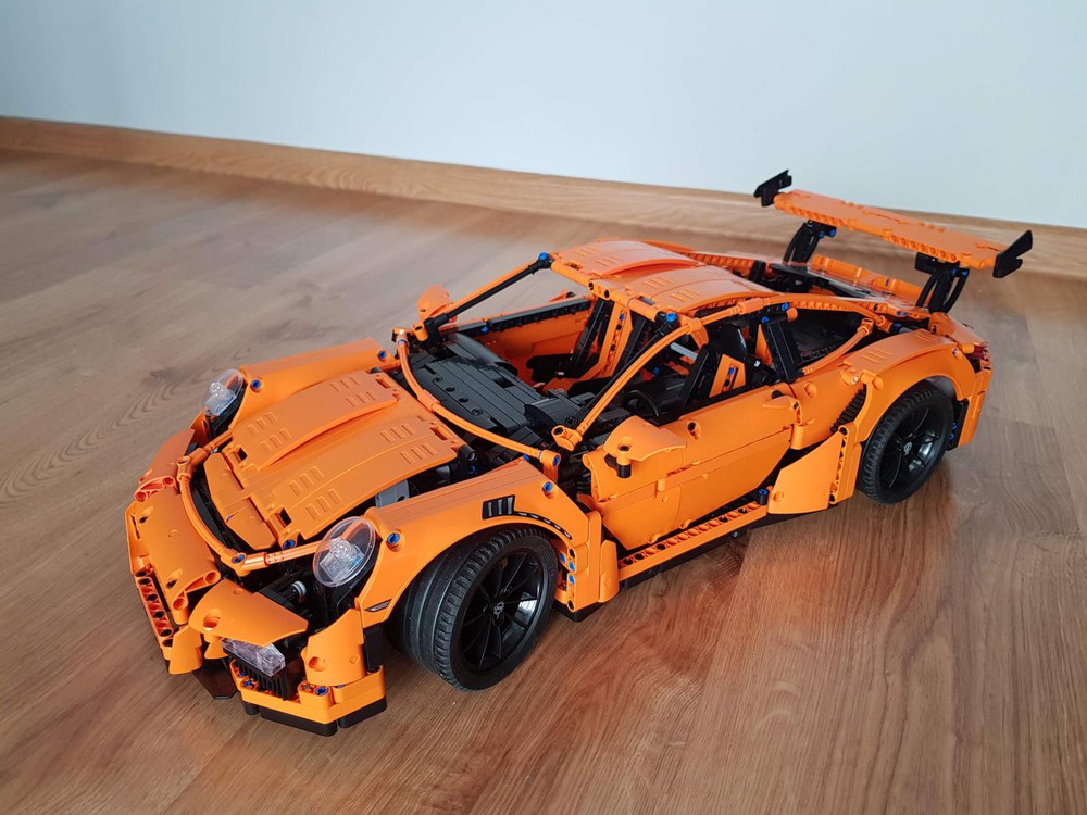 Lego Moc 42056 Porsche 911 Gt3 Rs Exposed Gearbox By Piotrmocko 