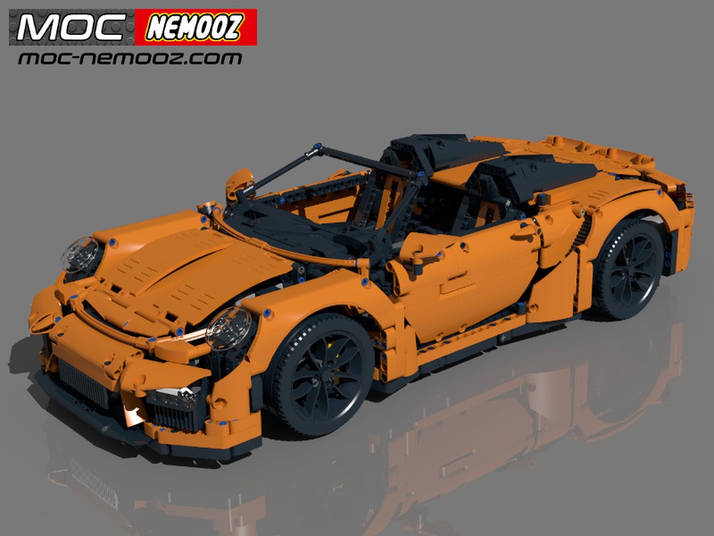 tømmerflåde væv at klemme LEGO MOC PORSCHE 911 Speedster by MOC NEMOOZ | Rebrickable - Build with LEGO