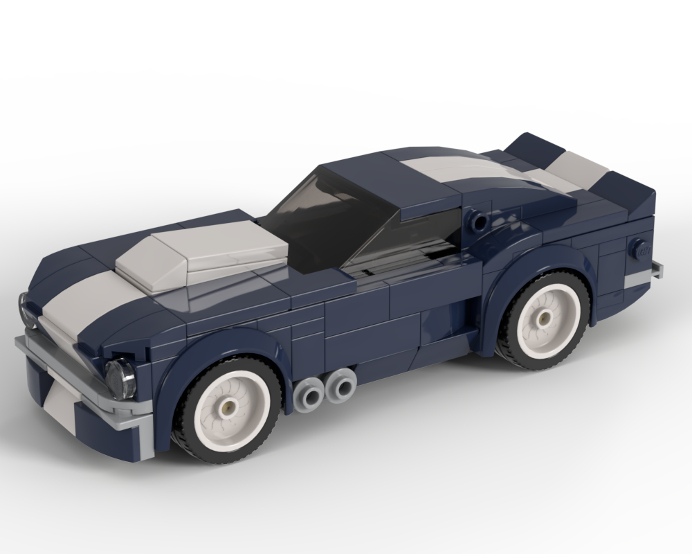 Ford Mustang GT 89 - LEGO® MOC Instructions