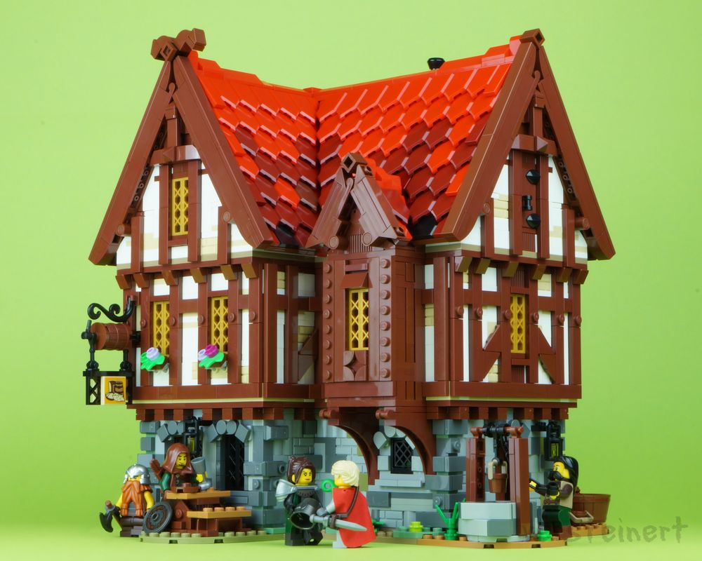 LEGO MOC Medieval Tavern by Versteinert