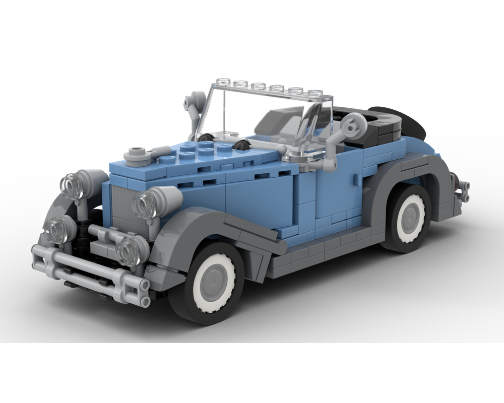 LEGO MOC 1930's Goodson Convertible by Yellow.LXF | Rebrickable - Build ...