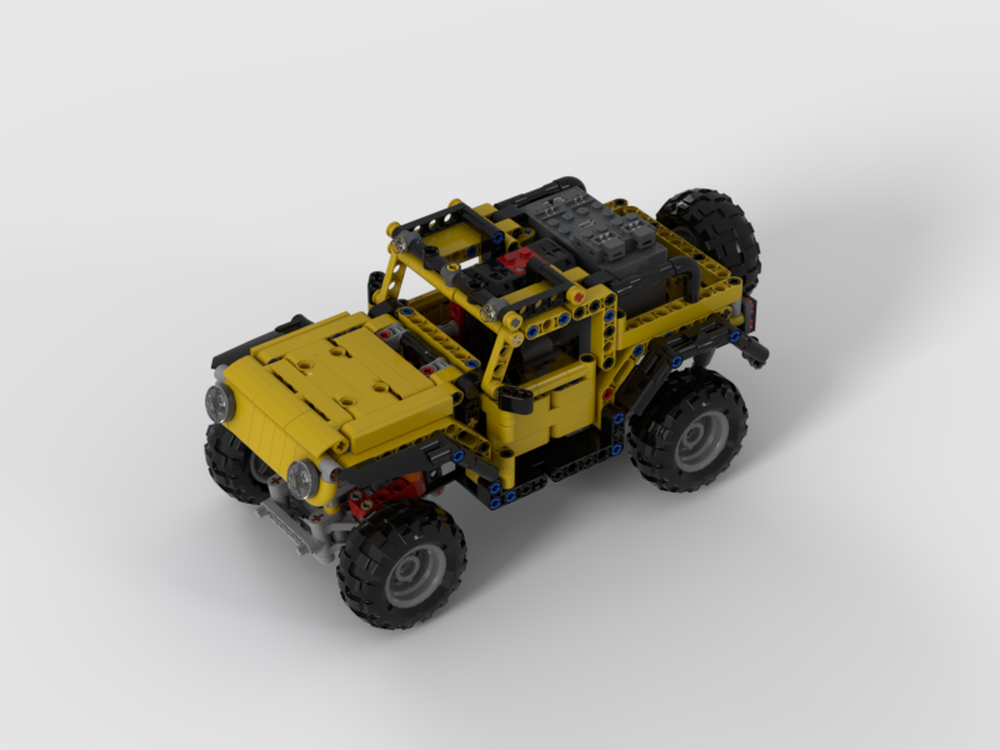 LEGO RC fast 4x4 jeep 42122