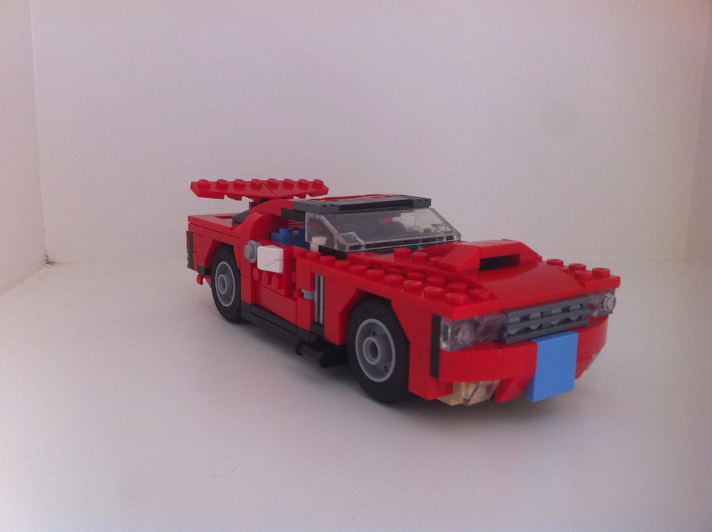 LEGO MOC 5867 Dodge Challenger by Turbo8702 | Rebrickable - Build with LEGO