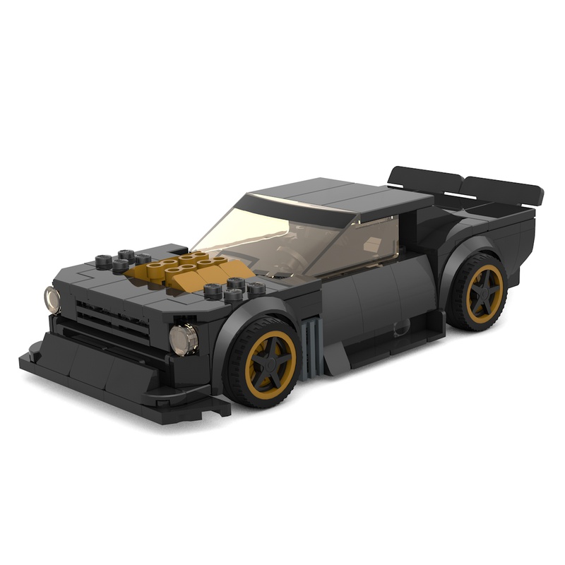 plyndringer Stille nederdel LEGO MOC American Muscle Car No1 in 8 stud wide by k_lego_r | Rebrickable -  Build with LEGO
