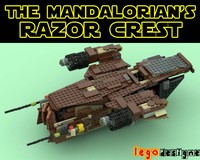 75220 The Mandalorian's Razor Crest