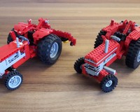 LEGO MOC 851-1 Red Tractor 40 Years Anniversery Edition by