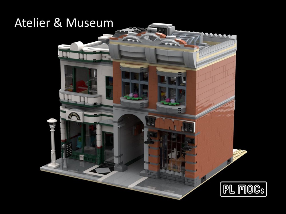 LEGO MOC Atelier & - 10264 Corner Alternative Build by PL | Rebrickable - Build with LEGO