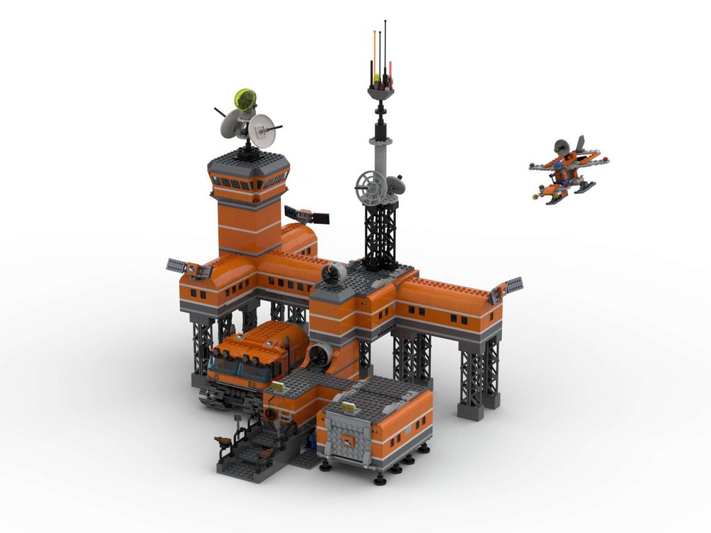 LEGO Arctic Base by silenfu | Rebrickable - Build with LEGO