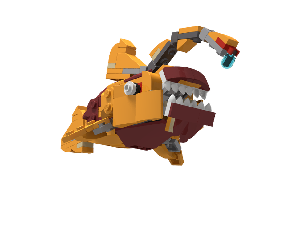 LEGO MOC 31112 Angler Fish by Brickworx | Rebrickable - Build with LEGO