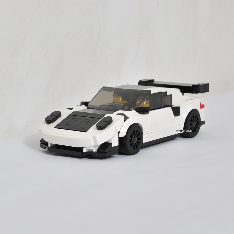 LEGO MOC Porsche 911 GT3 by KMPMOCS | Rebrickable - Build with LEGO