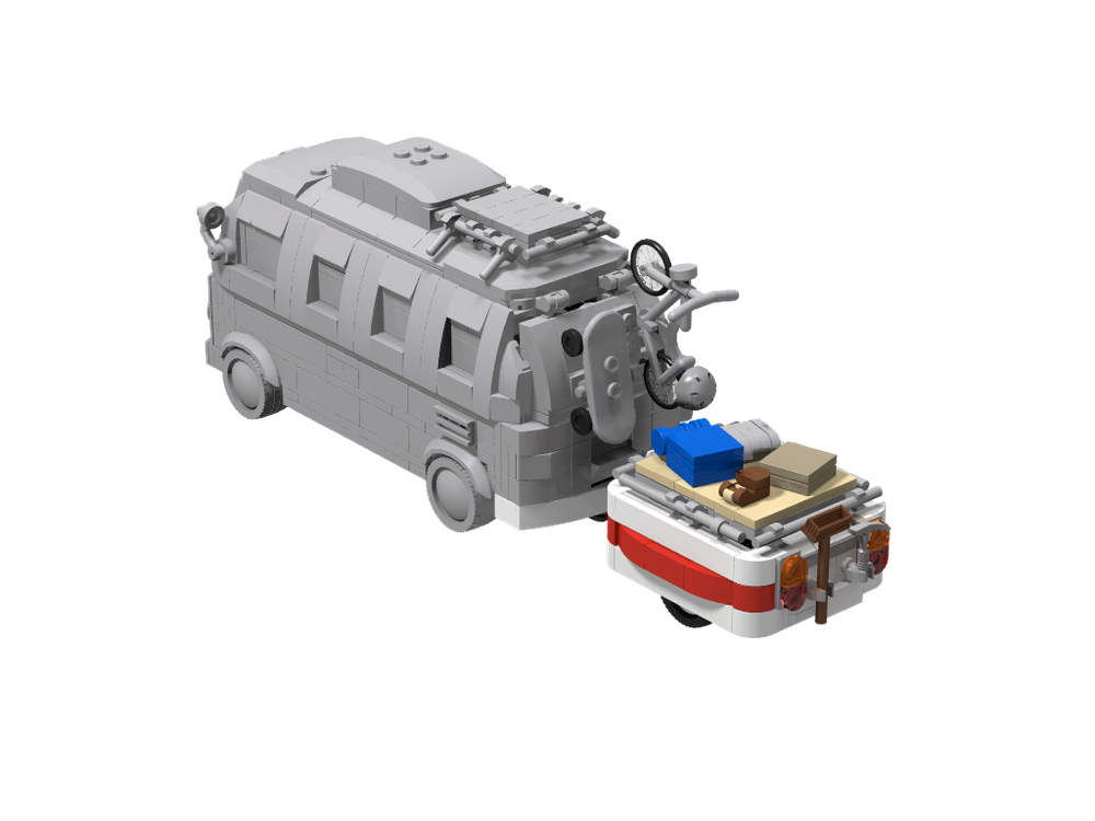 Lego camper van discount trailer