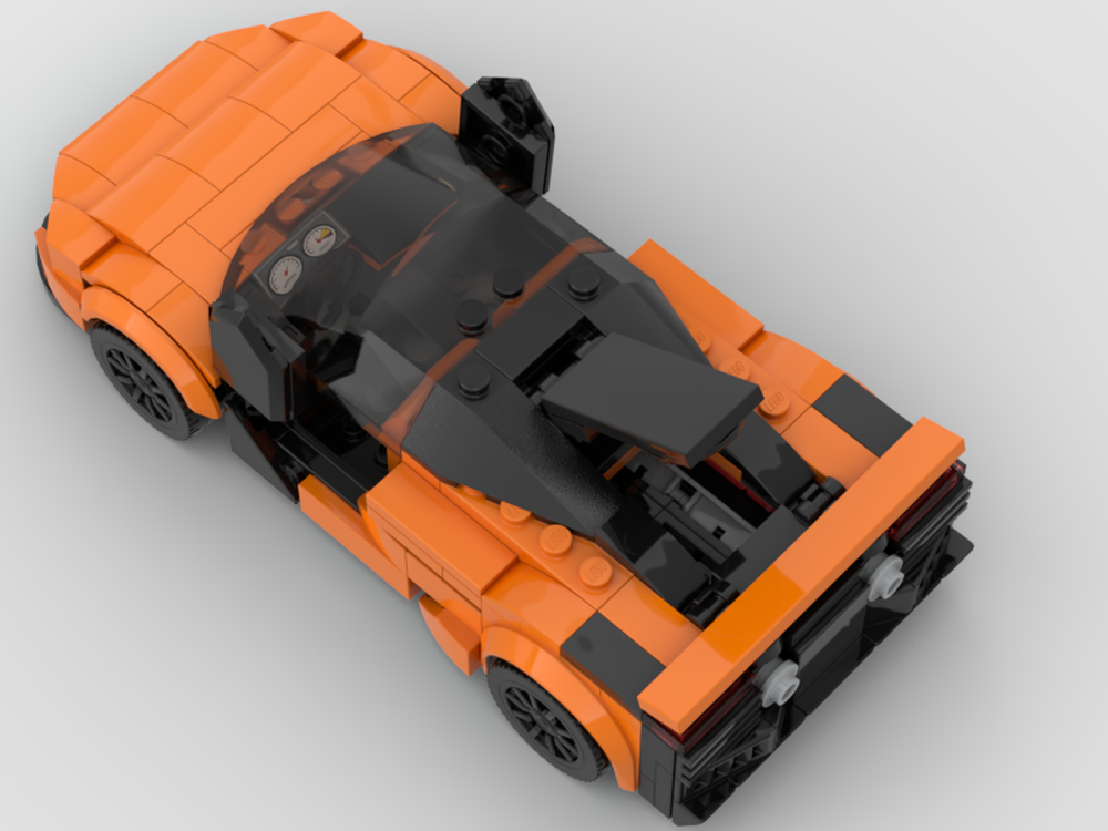 LEGO MOC-73162 Mclaren 720s by BrickAddiction | Rebrickable