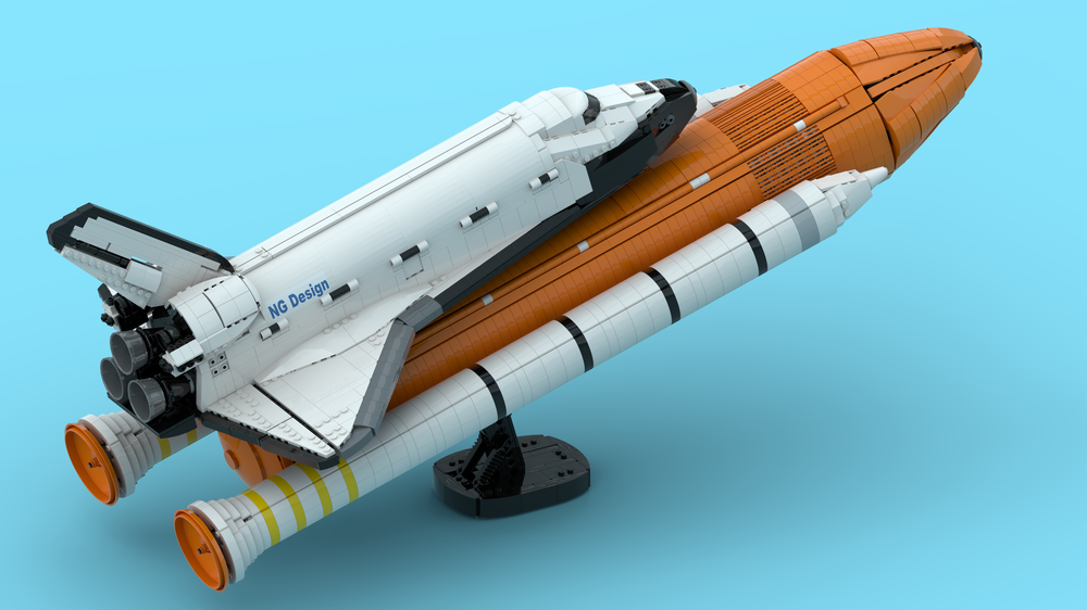 space shuttle color guide