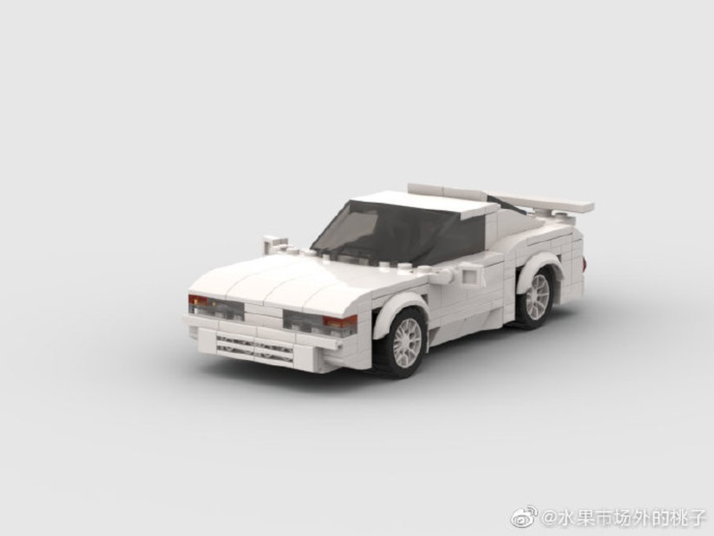 LEGO MOC Nissan GTR Skyline R32 - 8 studs by ddtht | Rebrickable