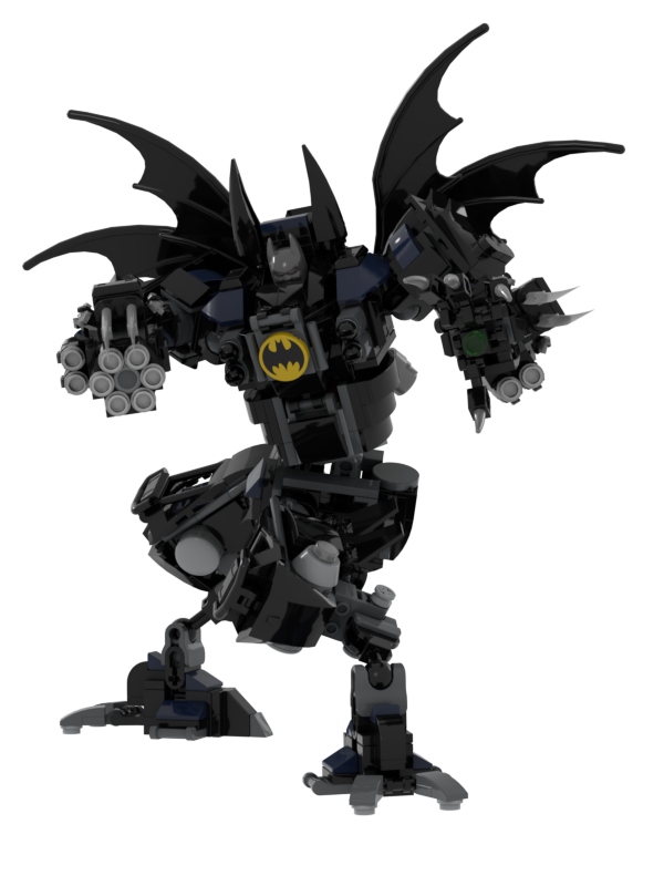 MOC Bat Stealth Exo-Suit bsc035 | Rebrickable - Build with LEGO
