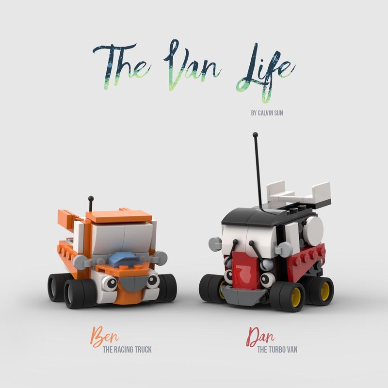 LEGO MOC The Van Life: Ben and Dan by Superesc | Rebrickable - Build ...