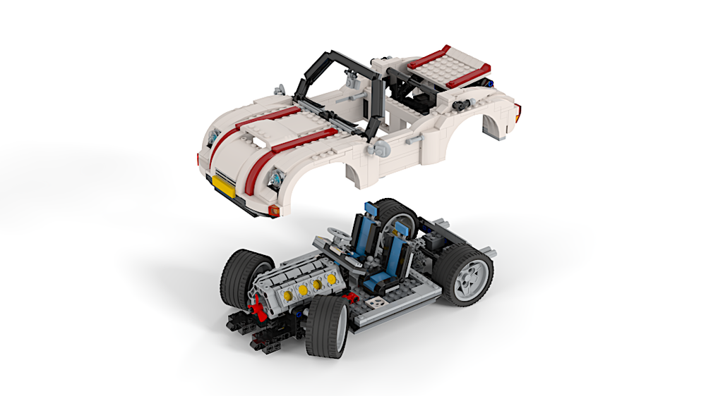 LEGO MOC Cooler Convertible by dougalf | Rebrickable - Build with LEGO