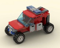 60231 Fireman Jeep