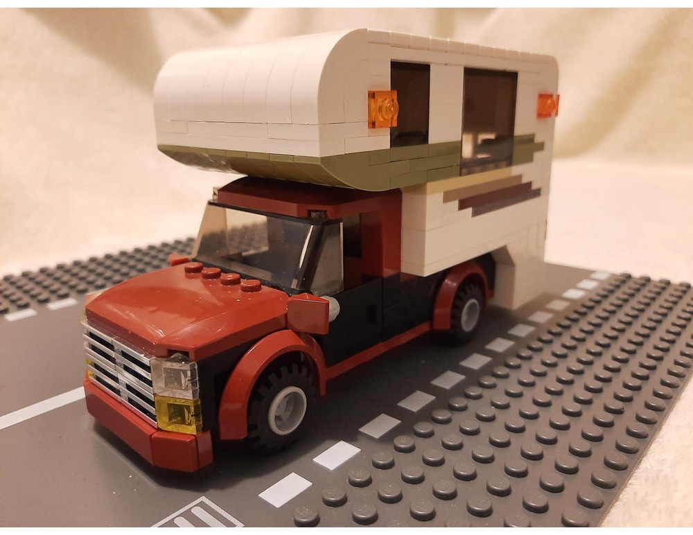 LEGO MOC Ph-150 Truck Camper by RTN_LNA | Rebrickable - Build with LEGO