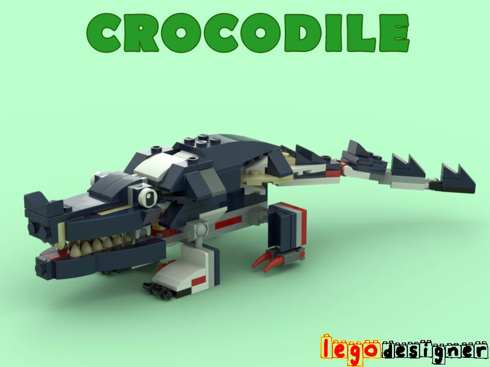 LEGO MOC 31088 Crocodile Alternate Build by LegoDesigner