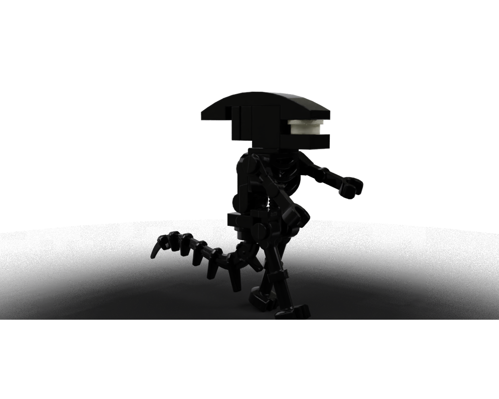 LEGO MOC alien xenomorph (minifig style) by darth_ren | Rebrickable ...