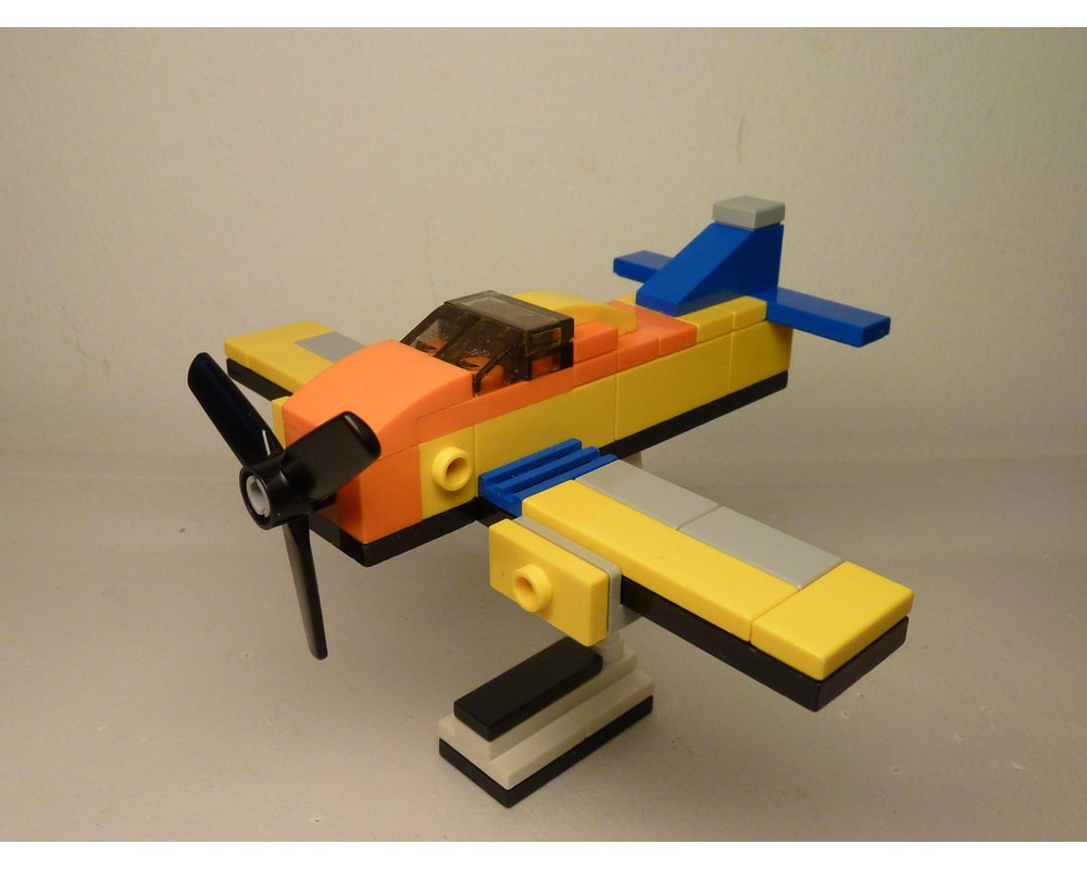 lego airplane speed build