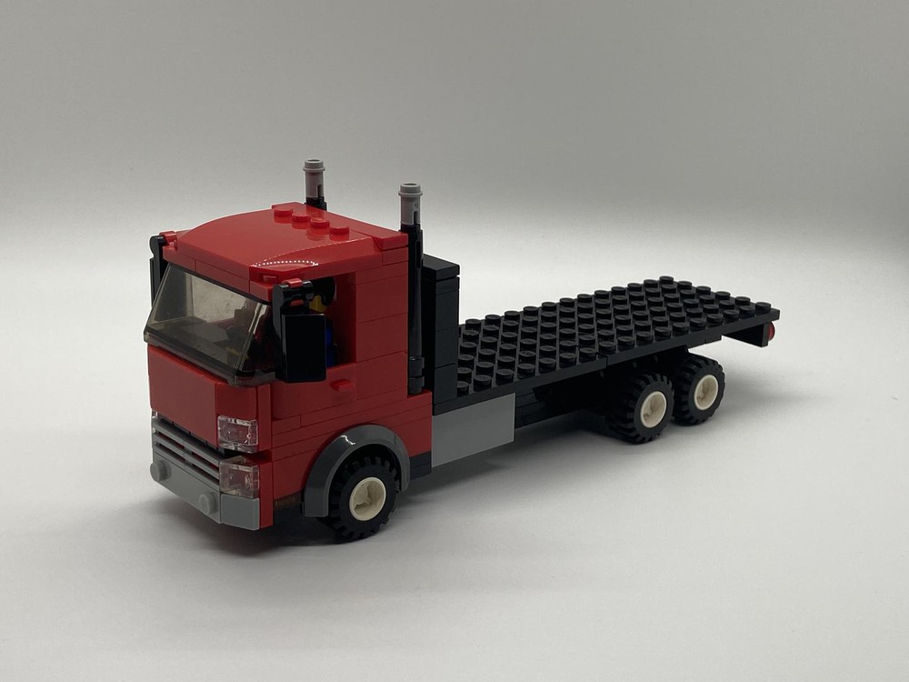 How to Make a Lego Flatbed Truck  
