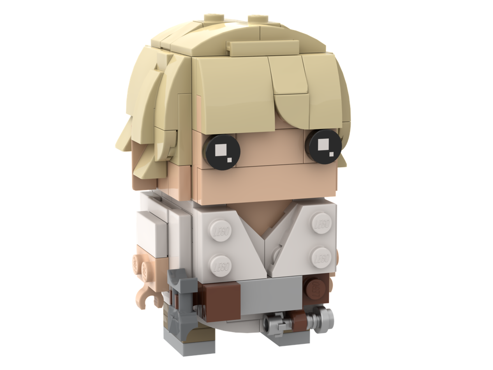 Lego Moc Farm Boy Luke Brickheadz By Imperialbrickz Rebrickable Build With Lego