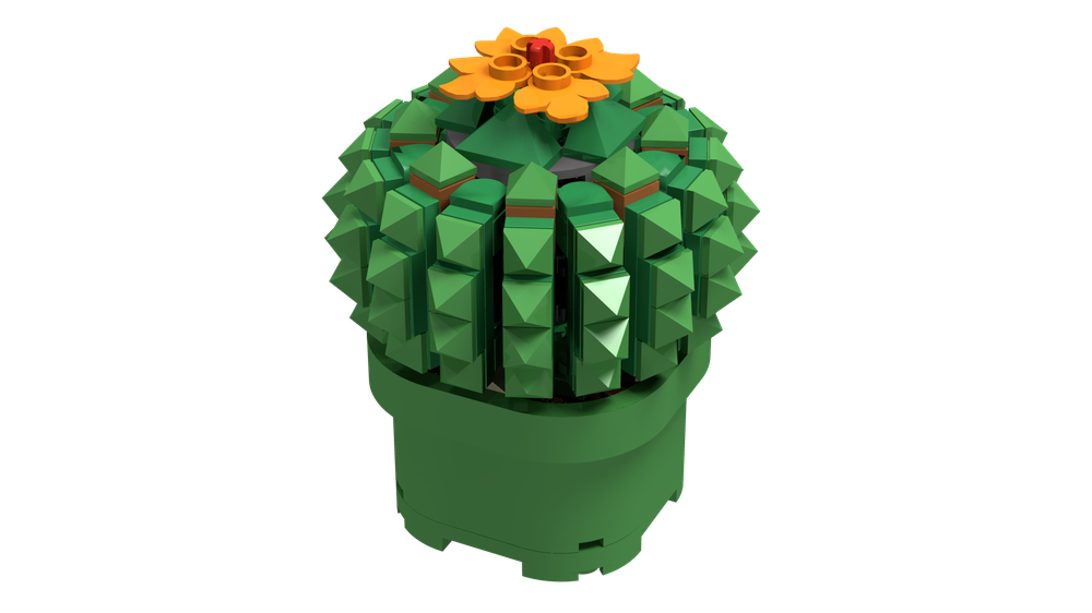 Made a Little Potted Cactus : r/lego
