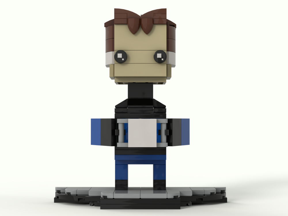 LEGO MOC Fantastic 4 Reed Richards aka Mr Fantastic Brickheadz