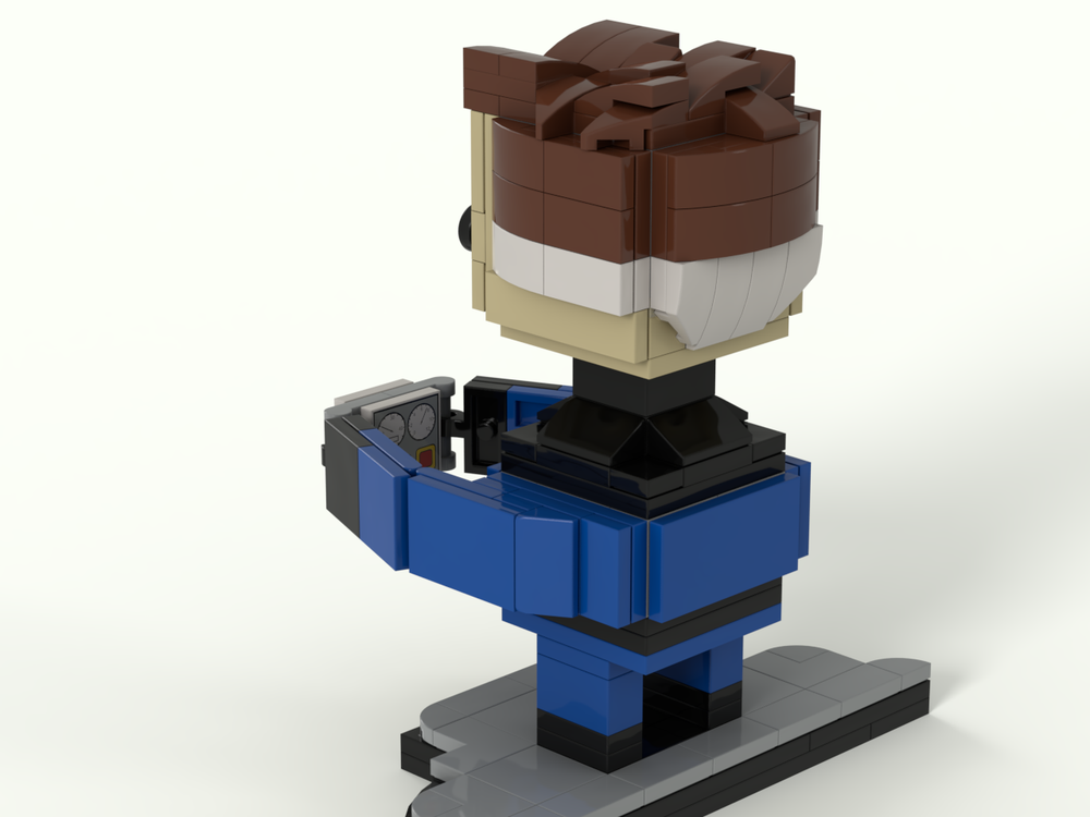 LEGO MOC Fantastic 4 Reed Richards aka Mr Fantastic Brickheadz