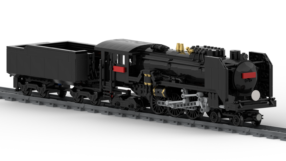 LEGO MOC Japanese National Railways (JNR) Class C62 Steam 
