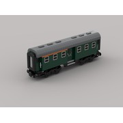 LEGO MOC 60197-inspired commuter train (8-wide/1:48 scale) by dsd