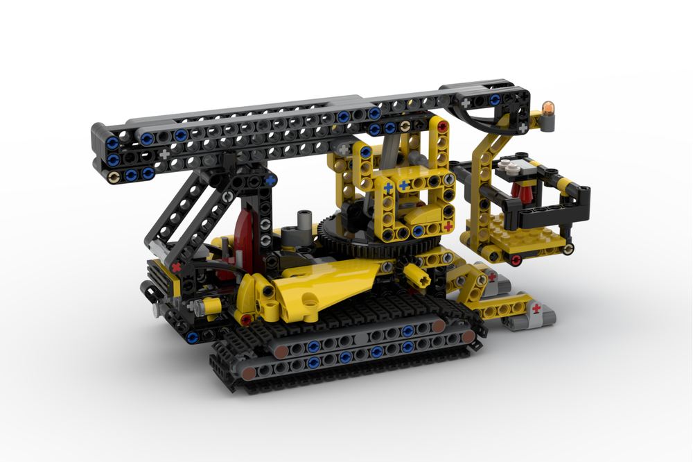 LEGO MOC-73967 42121 Tracked Cherry Picker by Nequmodiva