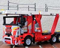 42098 Car Transporter RC + Motorised Load Ramp