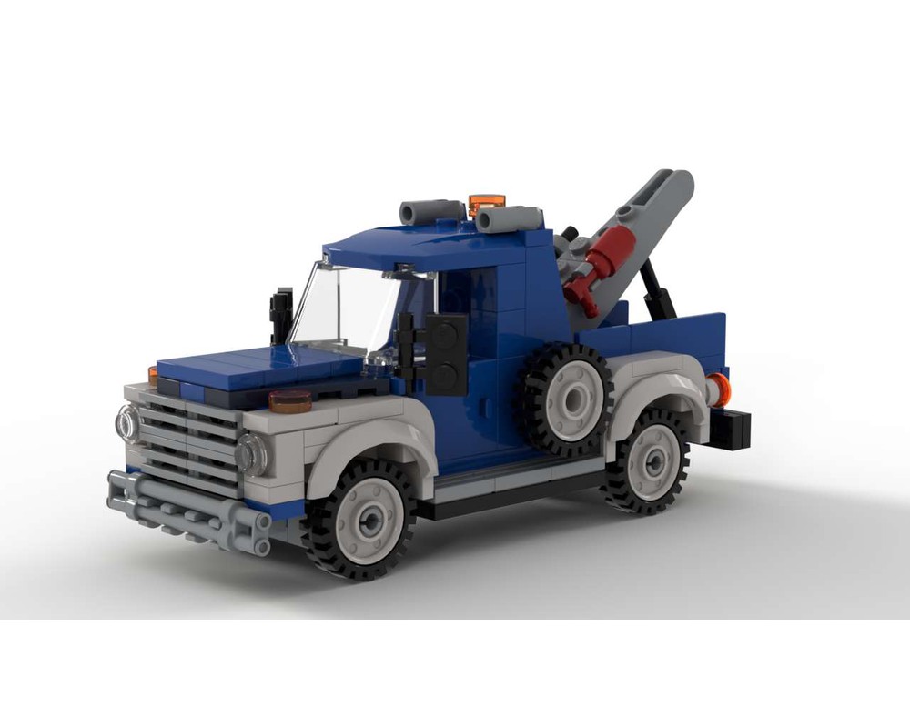 LEGO MOC Tow Truck by DC_Customs | Rebrickable - Build with LEGO