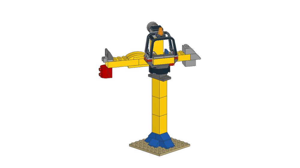 LEGO MOC 70832 Tower Crane by julien1001