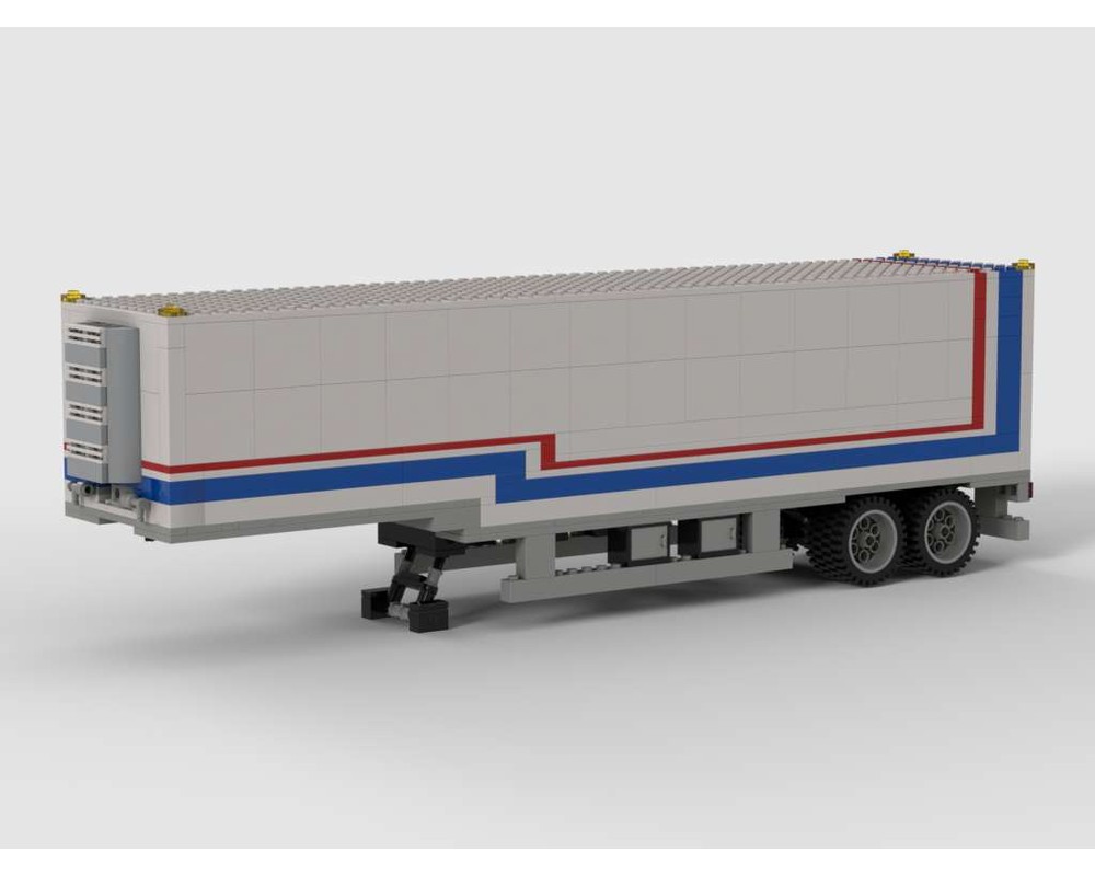 LEGO MOC Trailer for 5580 with Step by rayb Rebrickable Build with LEGO