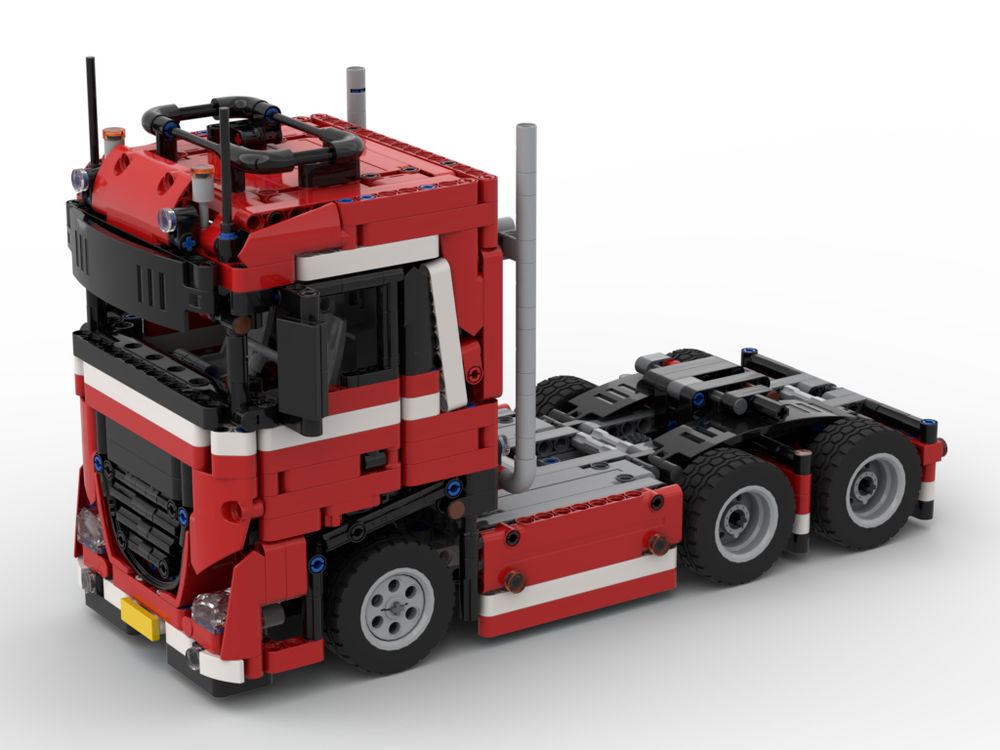 Desgracia diente humedad LEGO MOC Daf Truck Full RC (Control +) by technicprojects | Rebrickable -  Build with LEGO