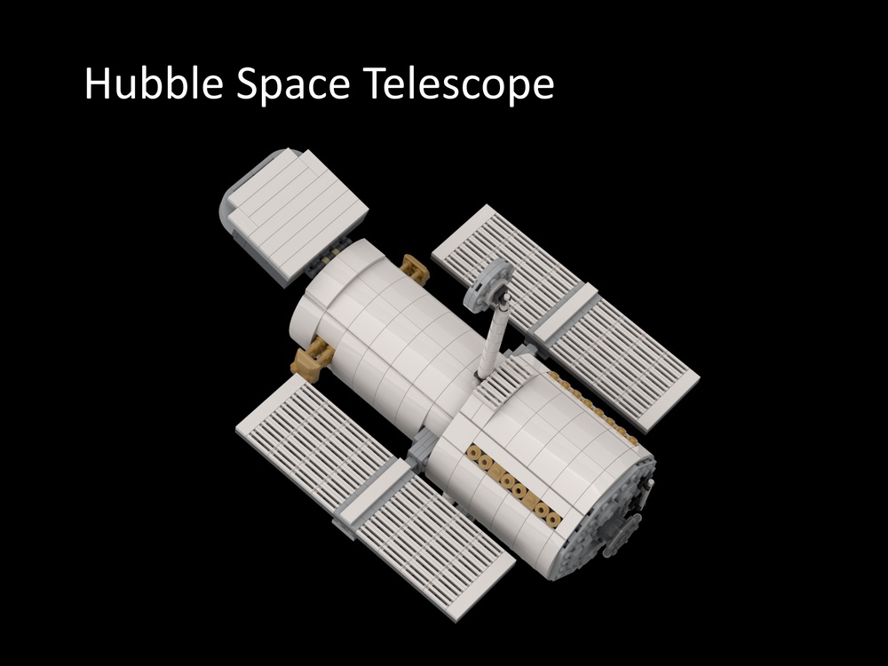 Minefelt Solrig Vælg LEGO MOC Hubble Space Telescope - 21309/92176 NASA Apollo Saturn V  Alternative Build by PL MOCs | Rebrickable - Build with LEGO
