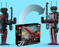 Big Technic Mech Warrior from Set Rough Terrain Crane 42082