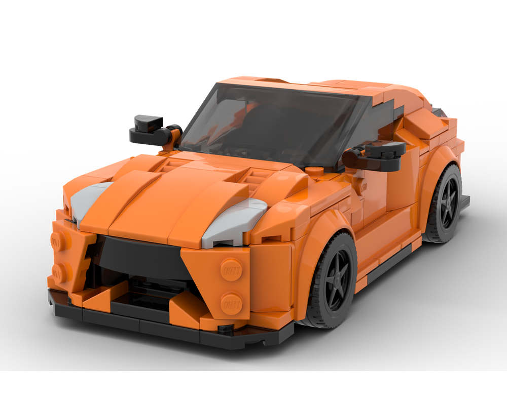 LEGO MOC Nissan 370Z Project Clubsport 23 by BrickBuiltRacers Rebrickable Build with LEGO