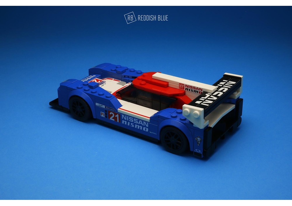 LEGO MOC-74360 Nissan GT-R LM Nismo LMP1 by Reddish Blue